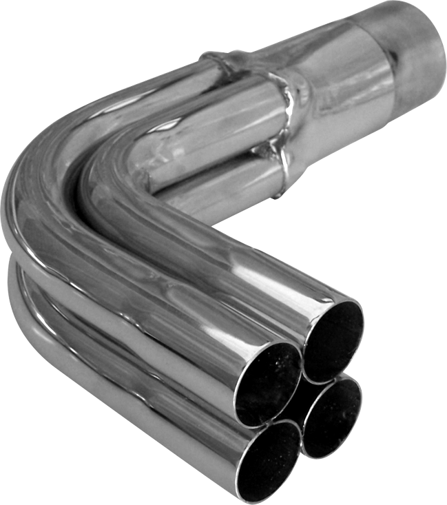 Open Quad collectors one pair 4 x bends sizes in dropdown box Cherry bomb performance